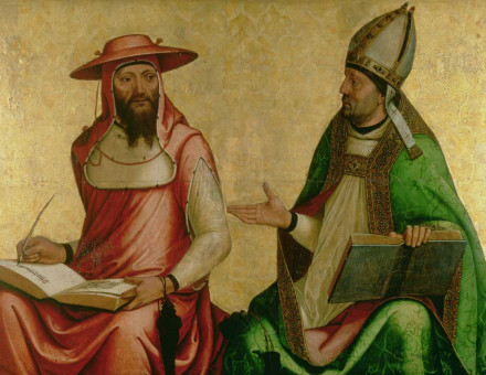 St Jerome and St Ambrose, by Juan de Borgoña, c.1510.