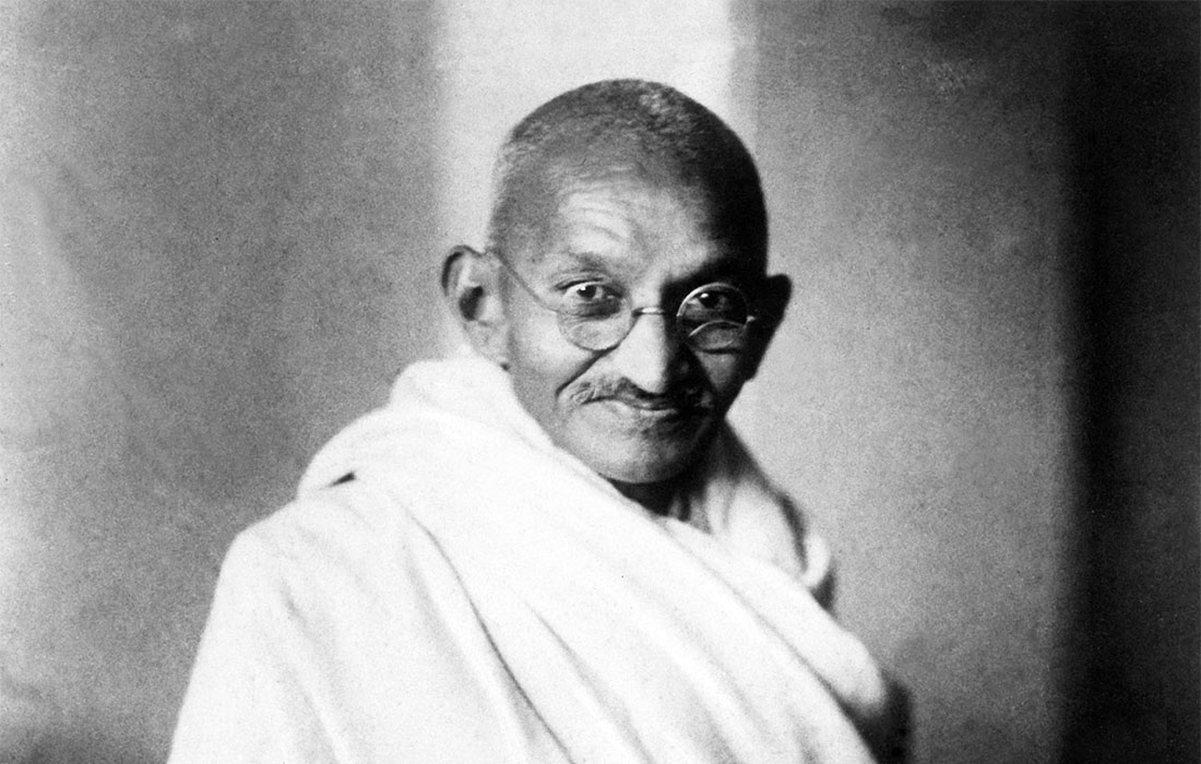 Mohandas Mahatma Gandhi.