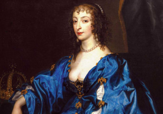 Queen Henrietta Maria of England, by Anthony van Dyck, 1636. incamerastock/Alamy.