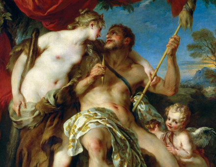 Hercules and Omphale, by François Lemoyne, 1724, Louvre, Paris.