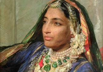 Maharani Jind Kaur, by George Richmond, 19th century © Christie’s/Bridgeman Images.