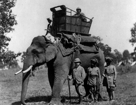 Edward, Prince of Wales (front centre) in India, 1876