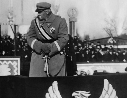 A panoramic portrait of Józef Piłsudski, the ‘man who towers over modern Poland’.